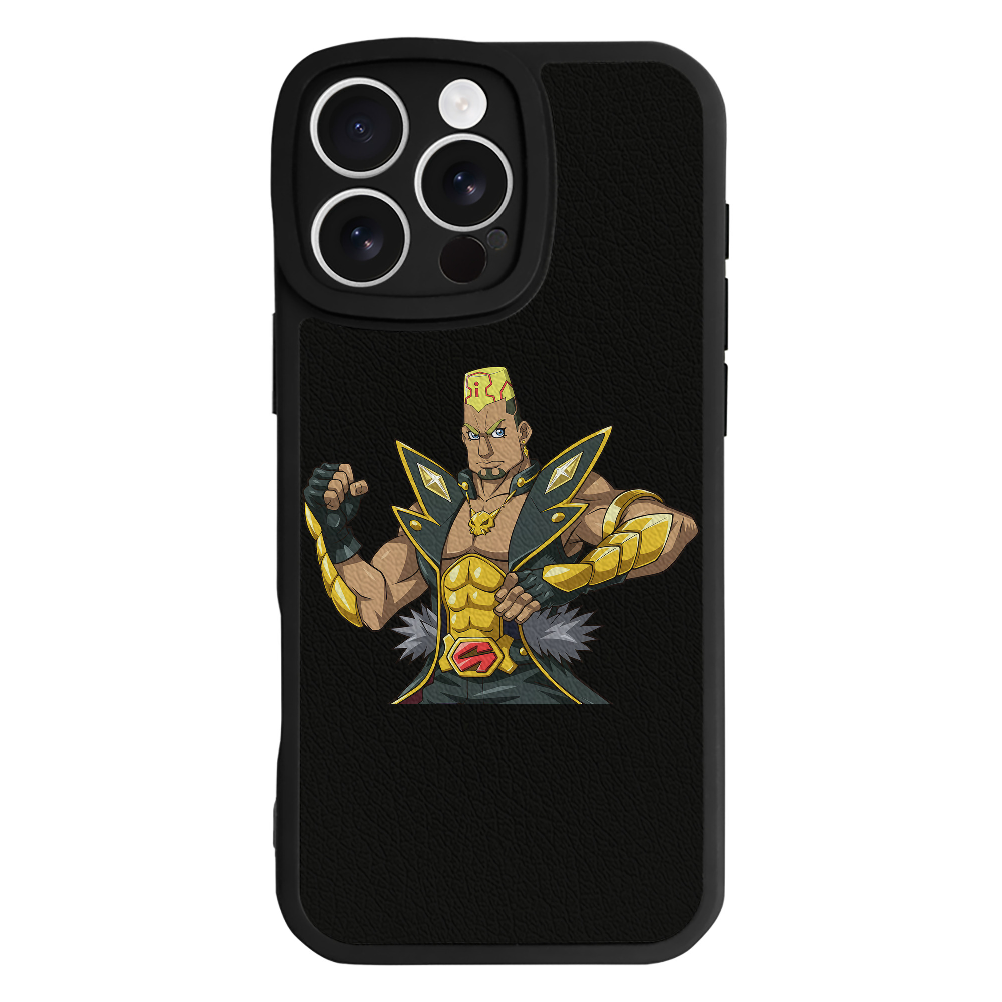 （画像用） 遊☆戯☆王 Yu-Gi-Oh! 【iPhone 16シリーズ対応】シリコンスマホケース（レザー調） 材質：シリコン